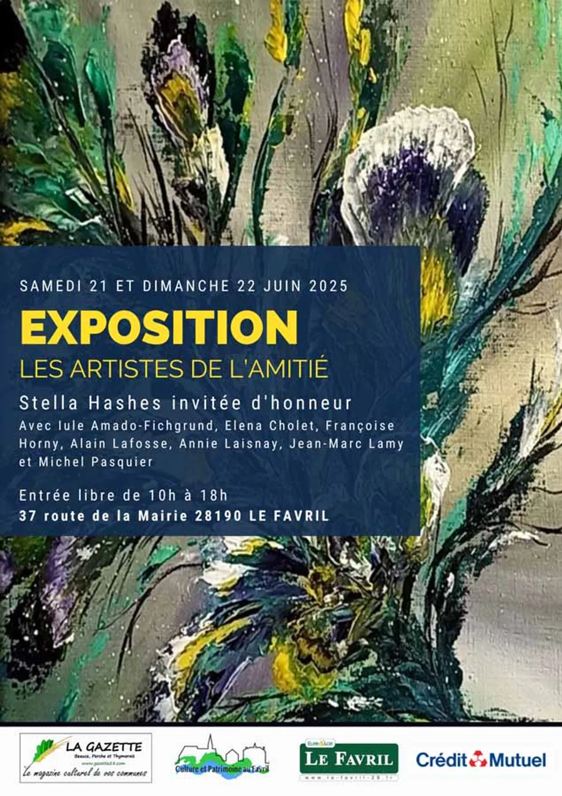 LE FAVRIL - Exposition : Les artistes de l'amitié