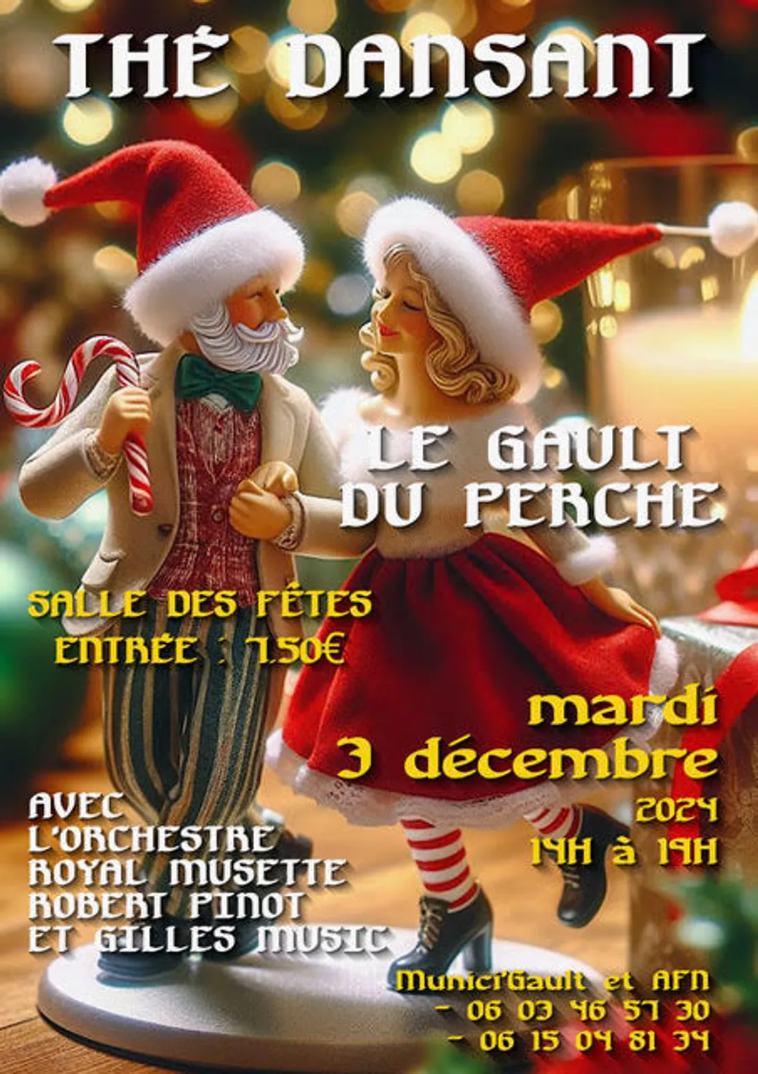 LE GAULT-DU-PERCHE (41) - Thé dansant avec Royal Musette