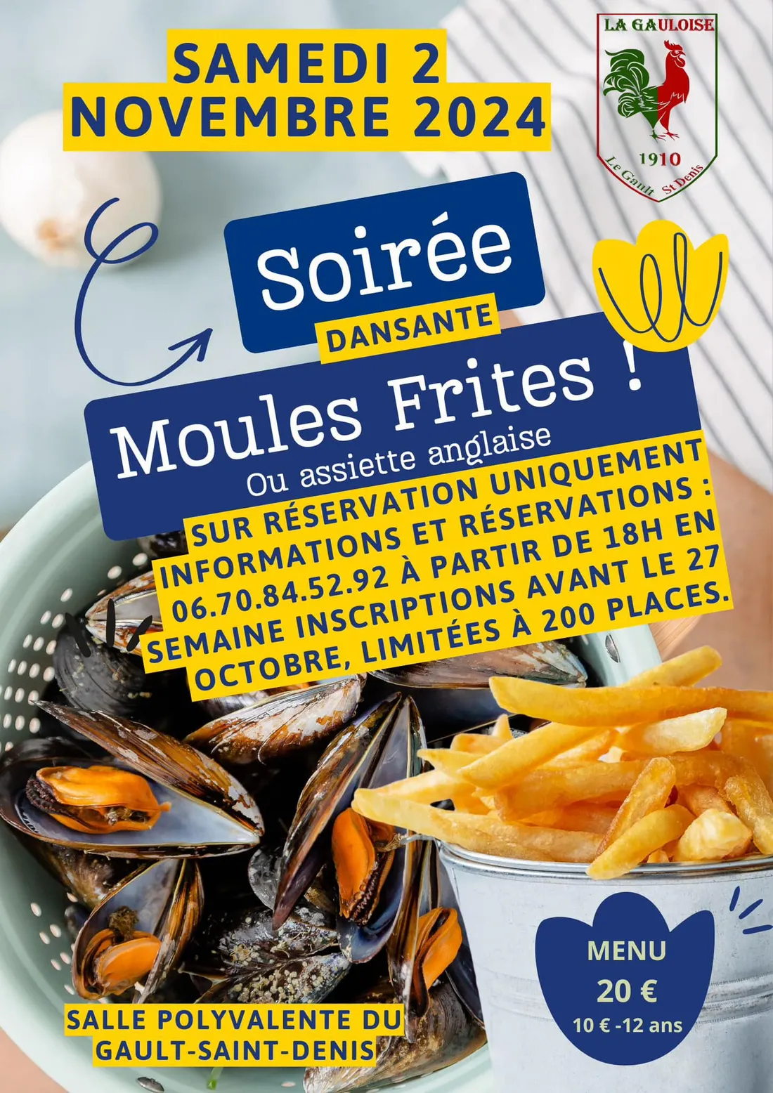 LE GAULT-SAINT-DENIS - Soirée dansante de la Gauloise