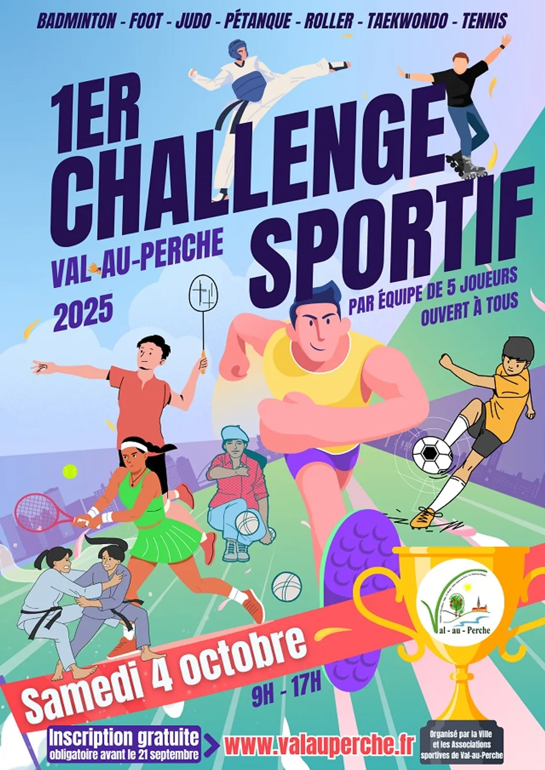 LE THEIL-SUR-HUISNE (61) - Premier challenge sportif