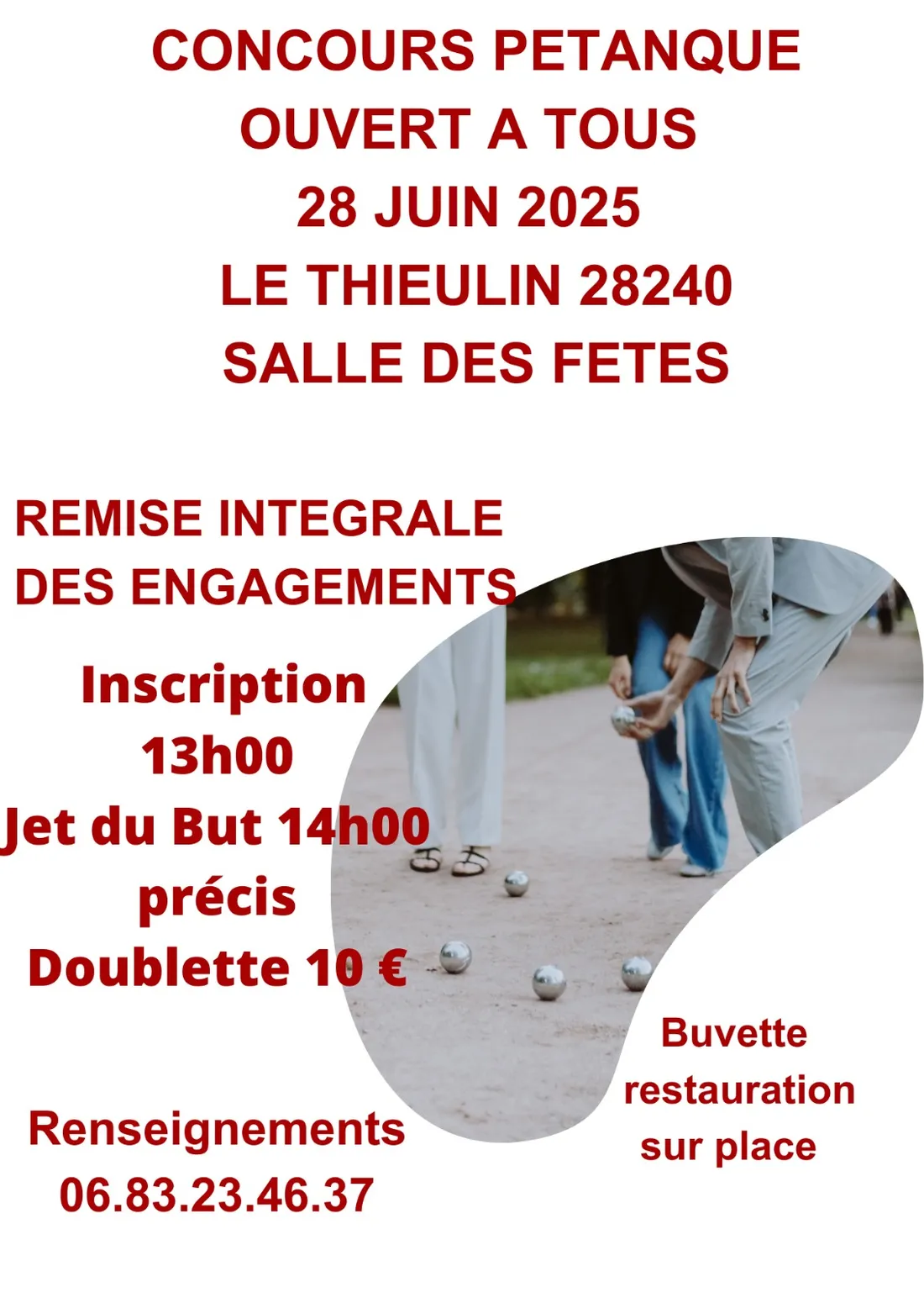 LE THIEULIN – Concours de pétanque