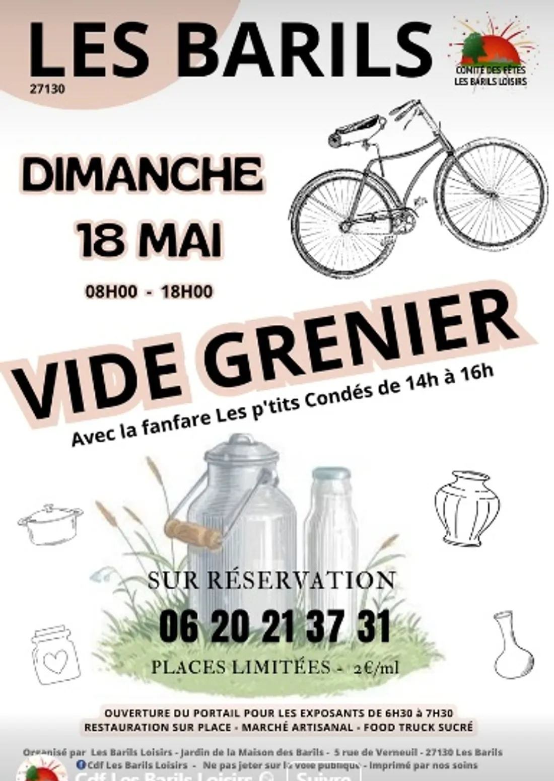 LES BARILS (27) - Vide-greniers de Les Barils Loisirs