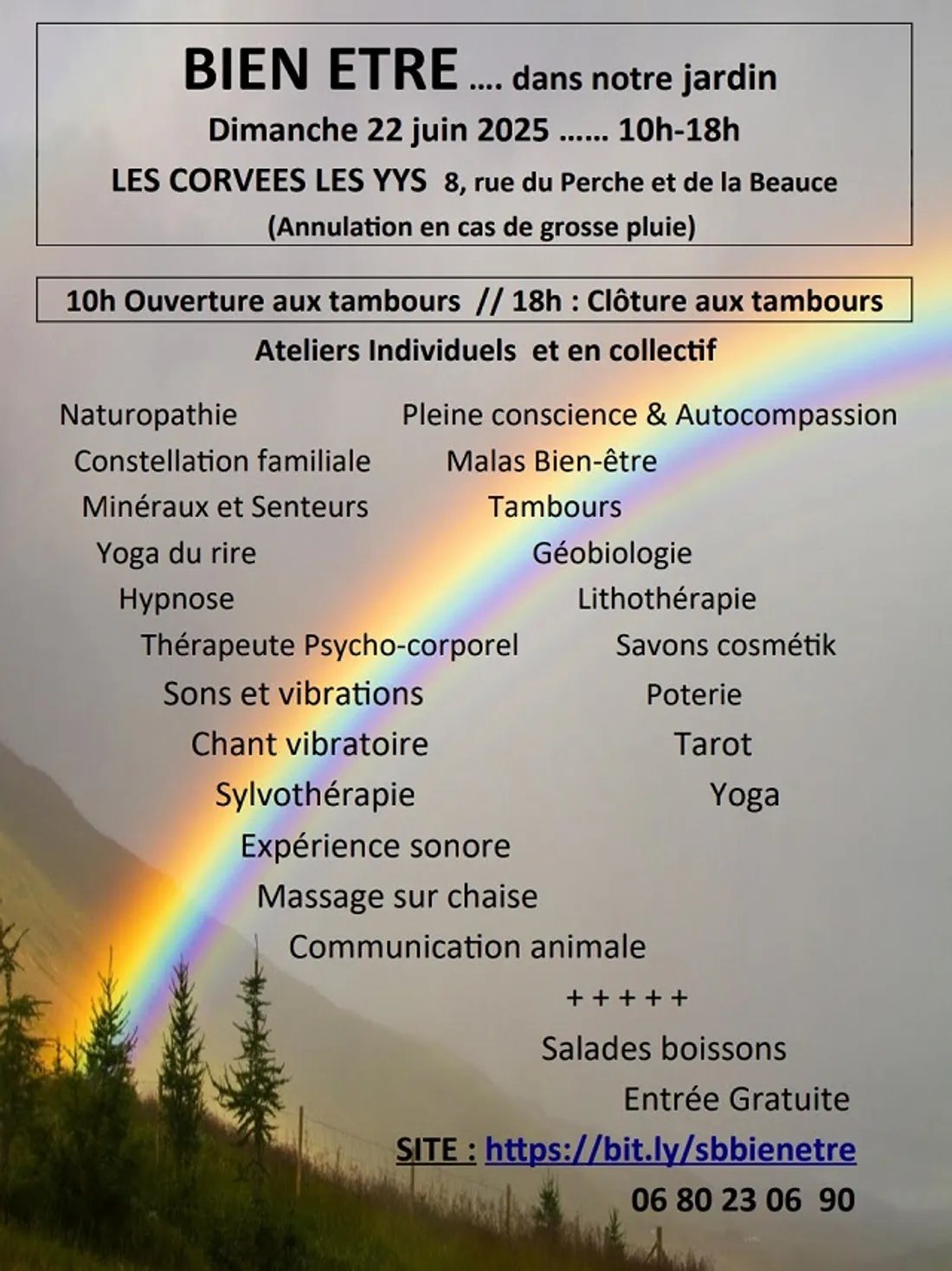 LES CORVÉES-LES-YYS – Bien-être... dans notre jardin
