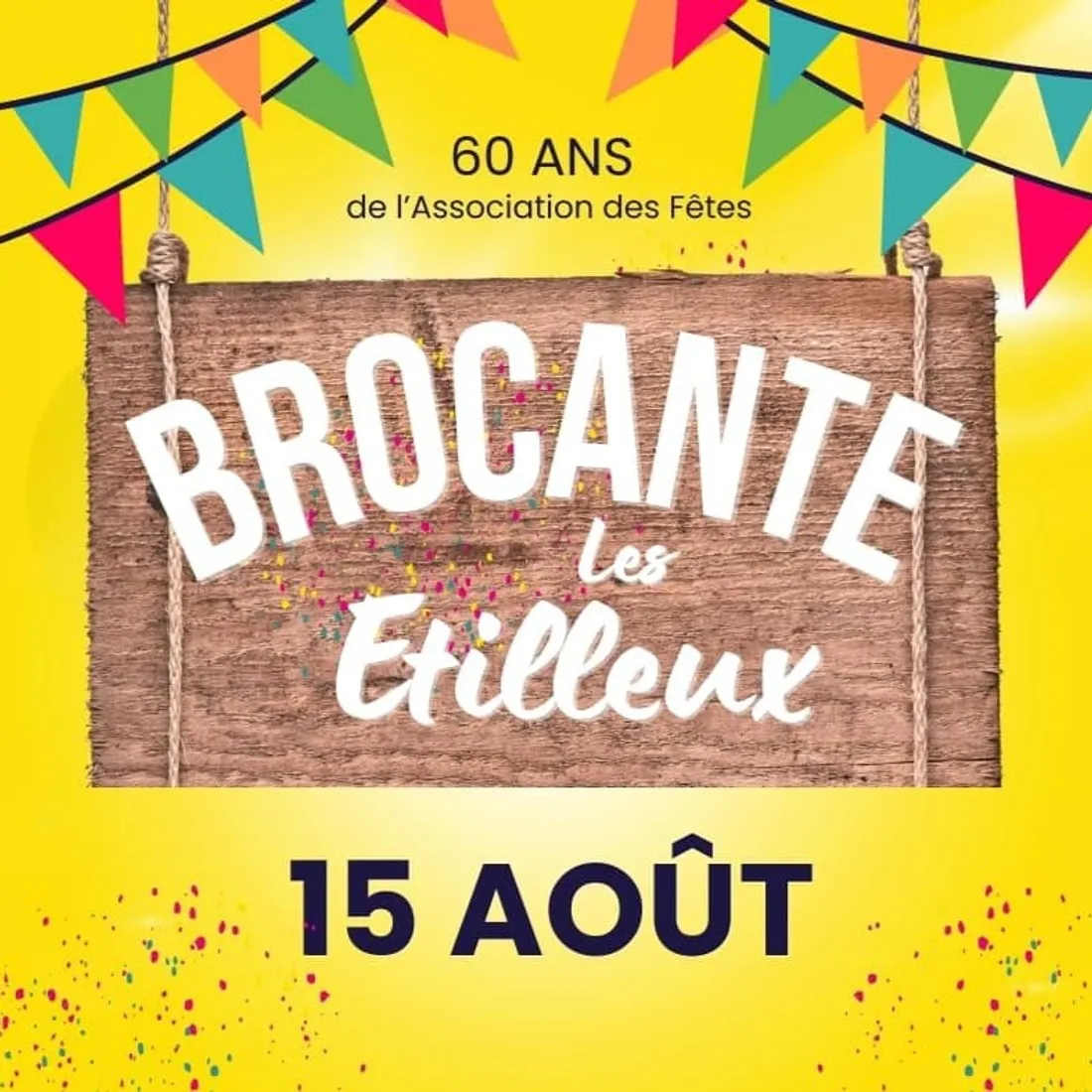 LES ÉTILLEUX - Brocante du comité des fêtes