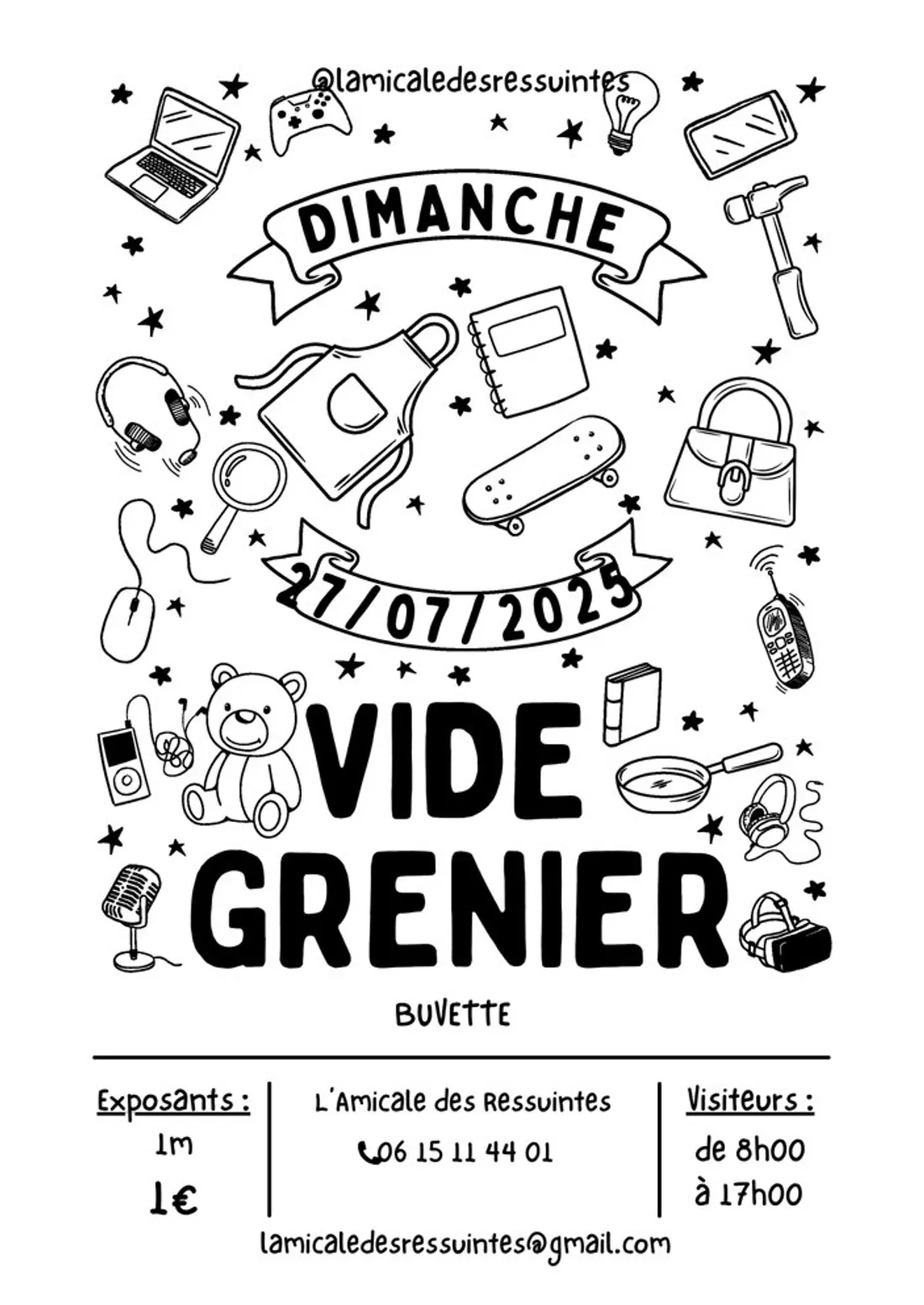 LES RESSUINTES - Vide-greniers de l'Amicale