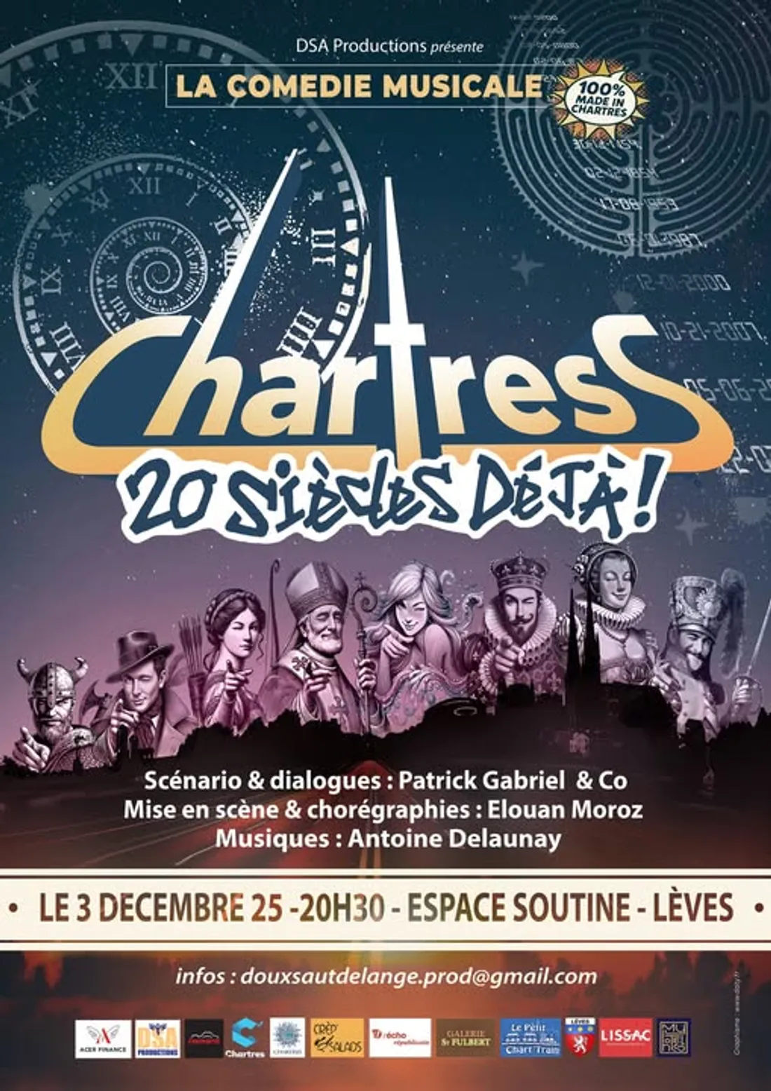 LÈVES - Chartres, 20 siècles déjà
