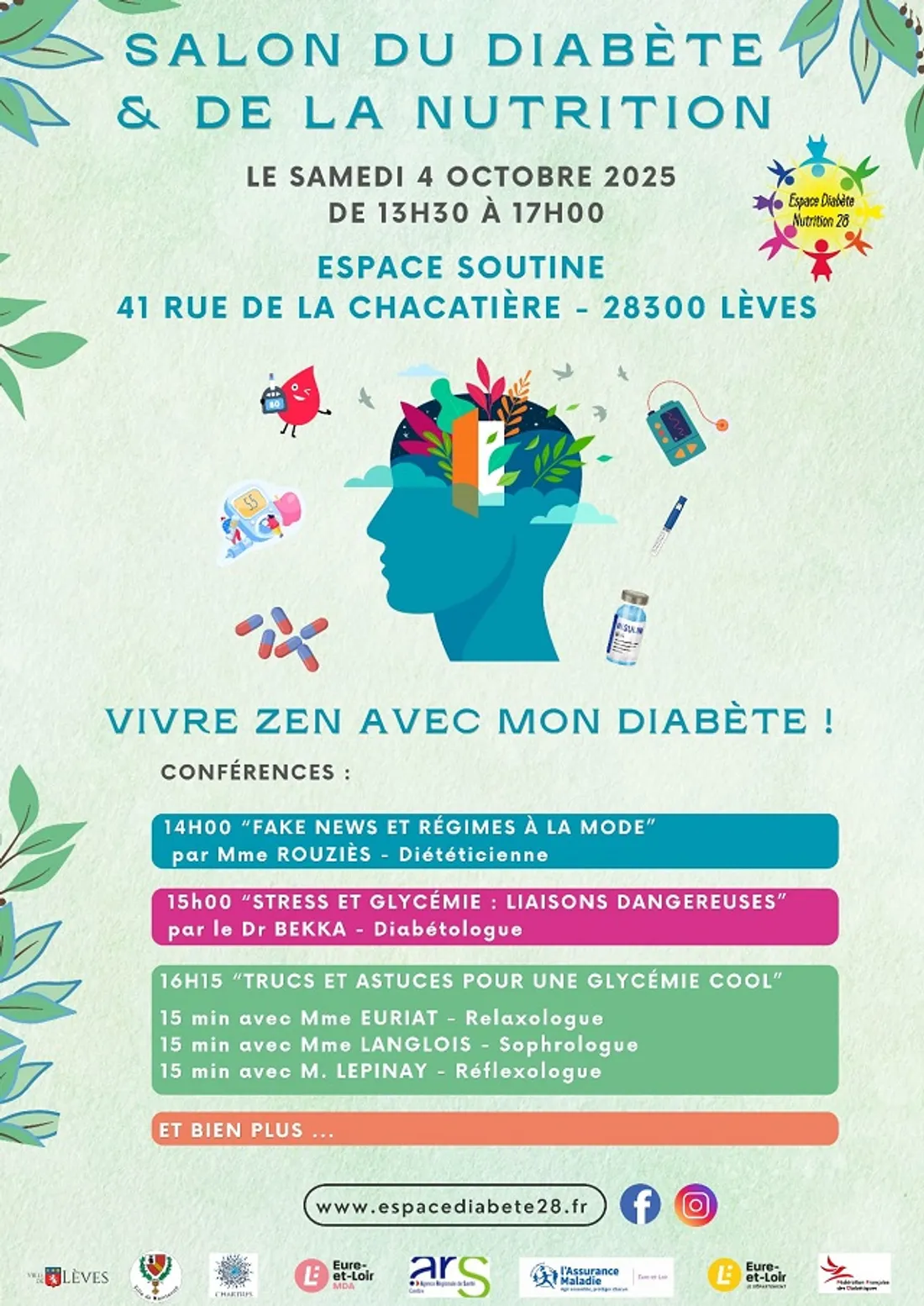 LÈVES - Salon du diabète et de la nutrition