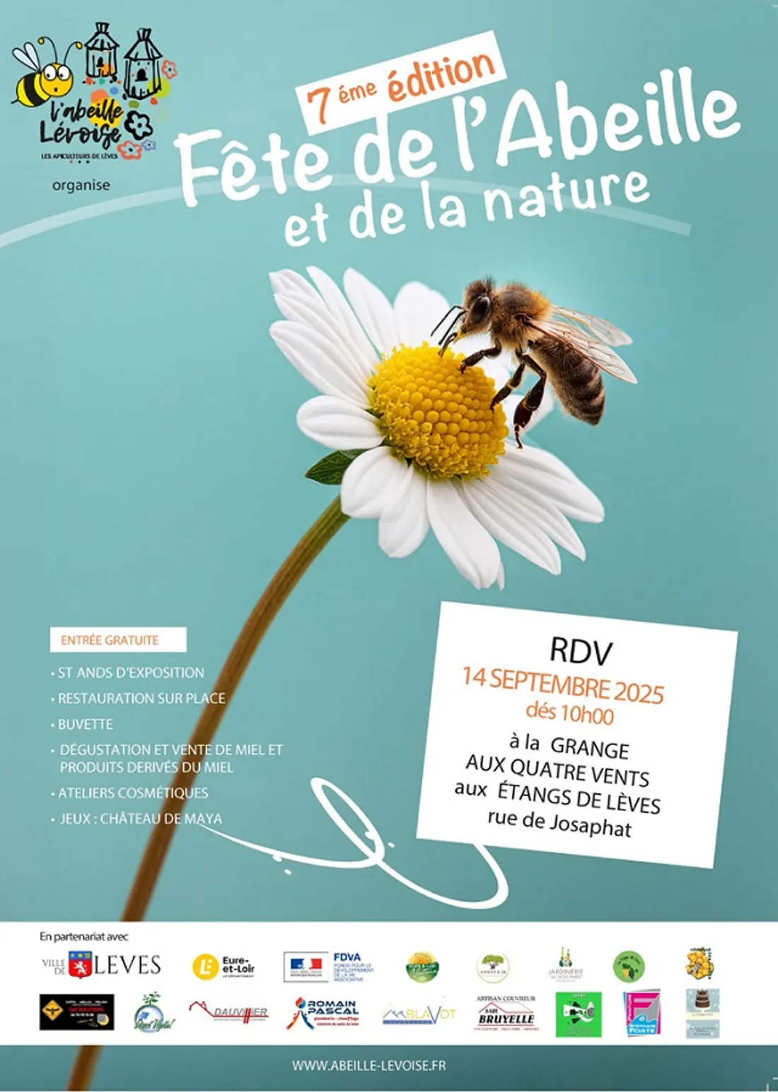 LÈVES - 7e Fête de l'abeille et de la nature