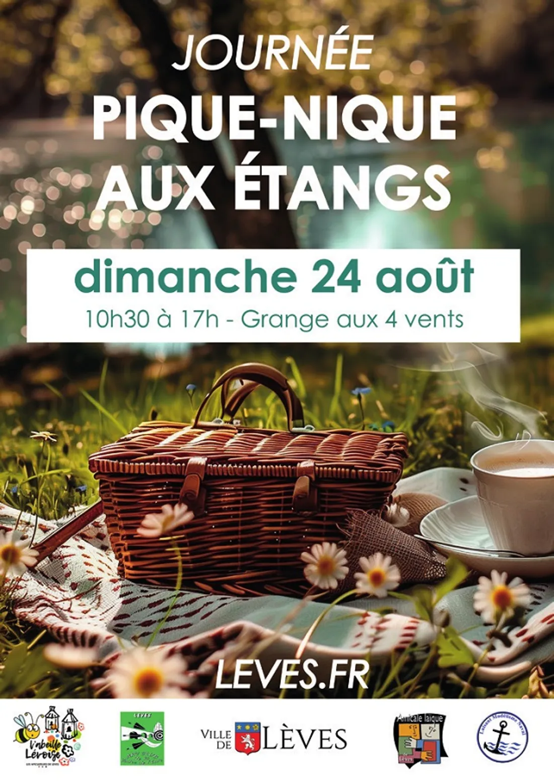 LÈVES - Pique-nique aux étangs