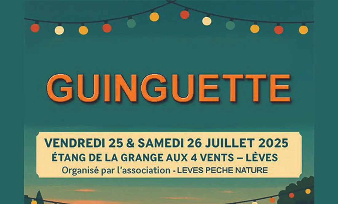 LÈVES - La guinguette de Lèves