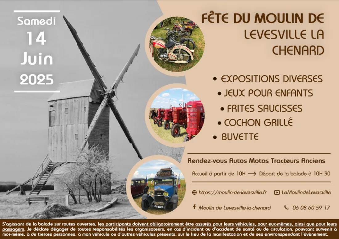 LEVESVILLE-LA-CHENARD - Fête du moulin