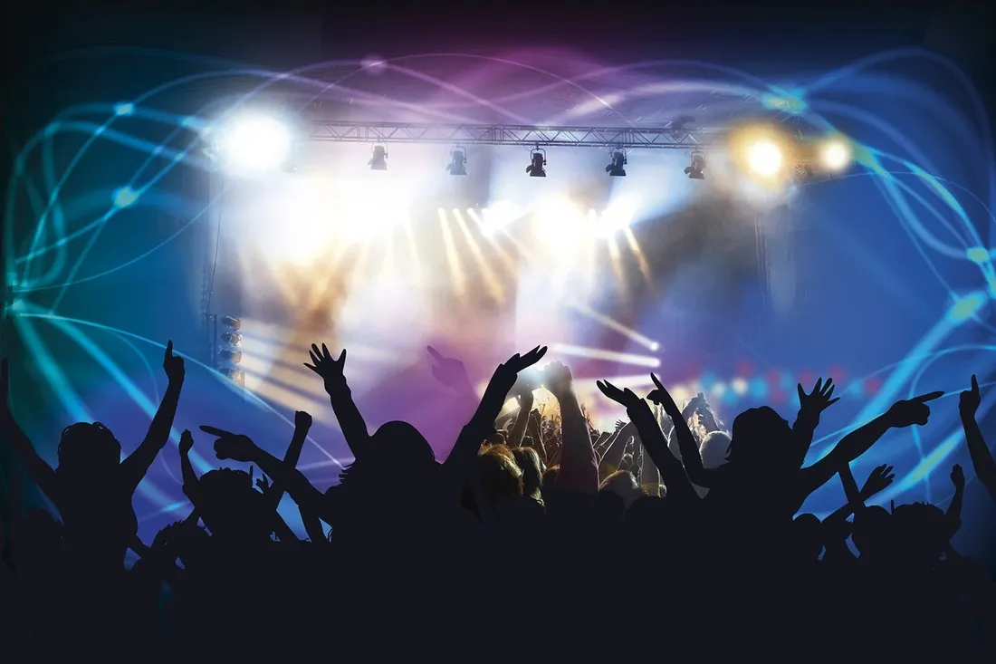 Concert  image libre de droits