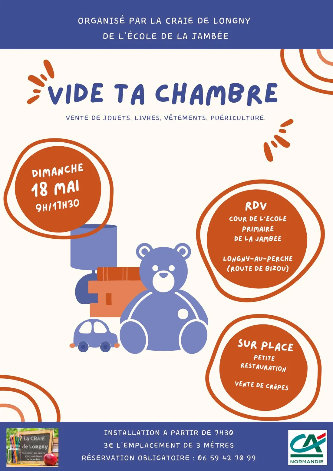 LONGNY-AU-PERCHE (61) - Vide ta chambre
