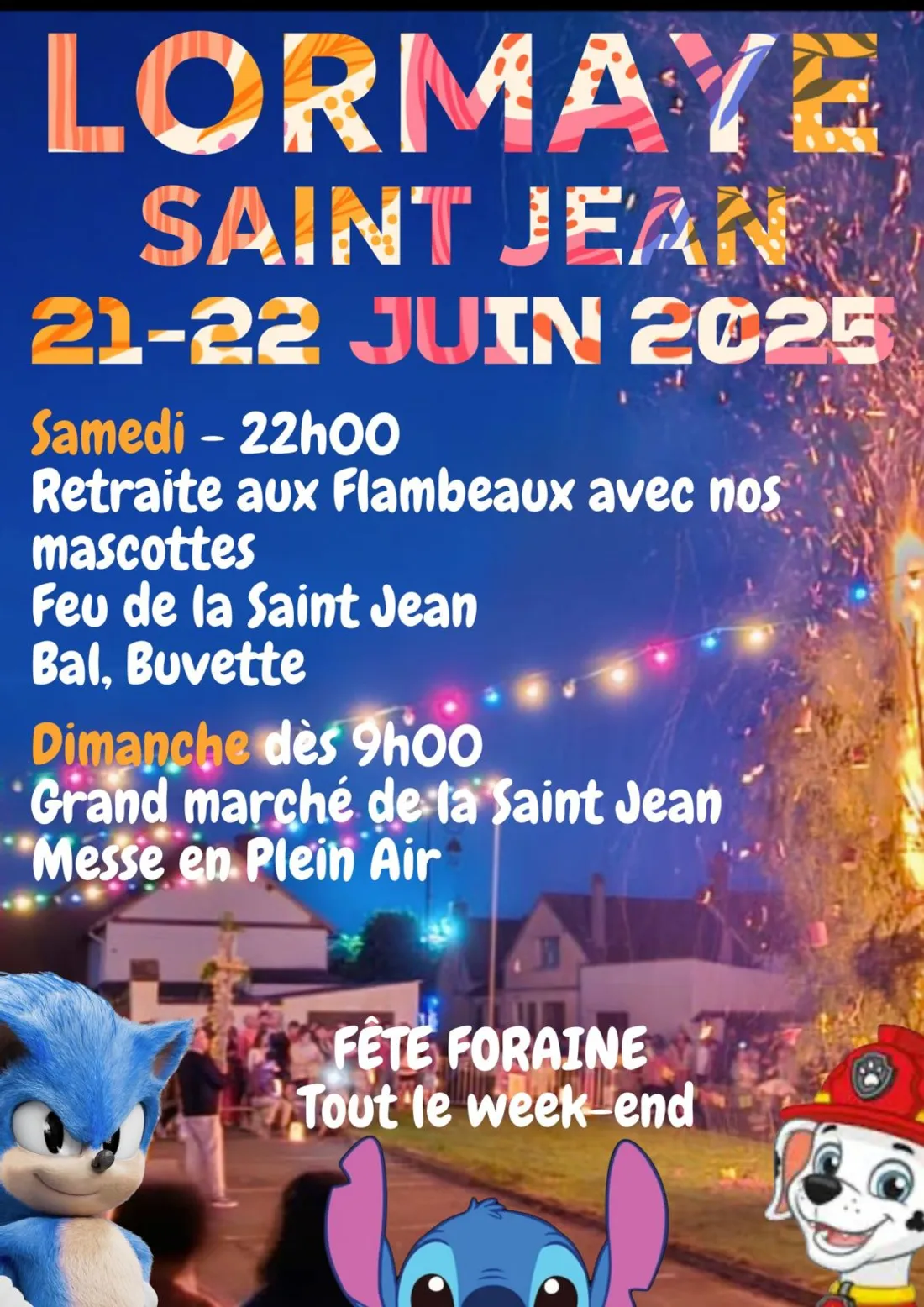 LORMAYE - Fête de la Saint-Jean