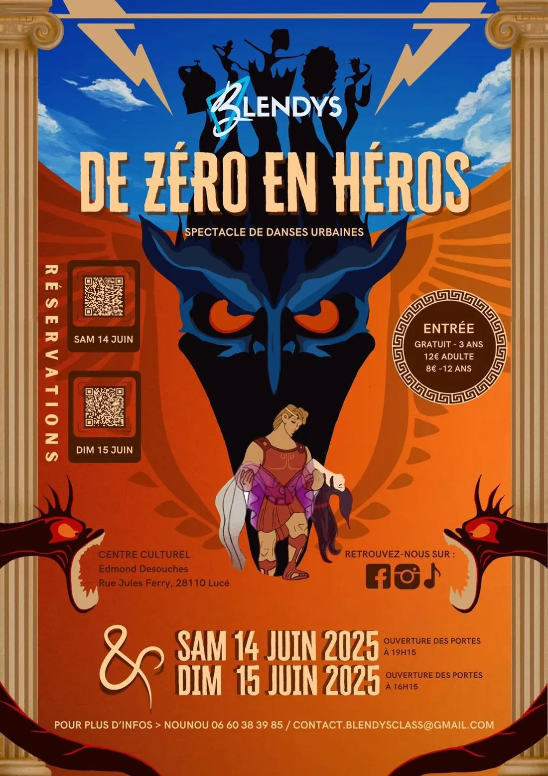 LUCÉ - Gala Blendys Class "De zéro en héros"