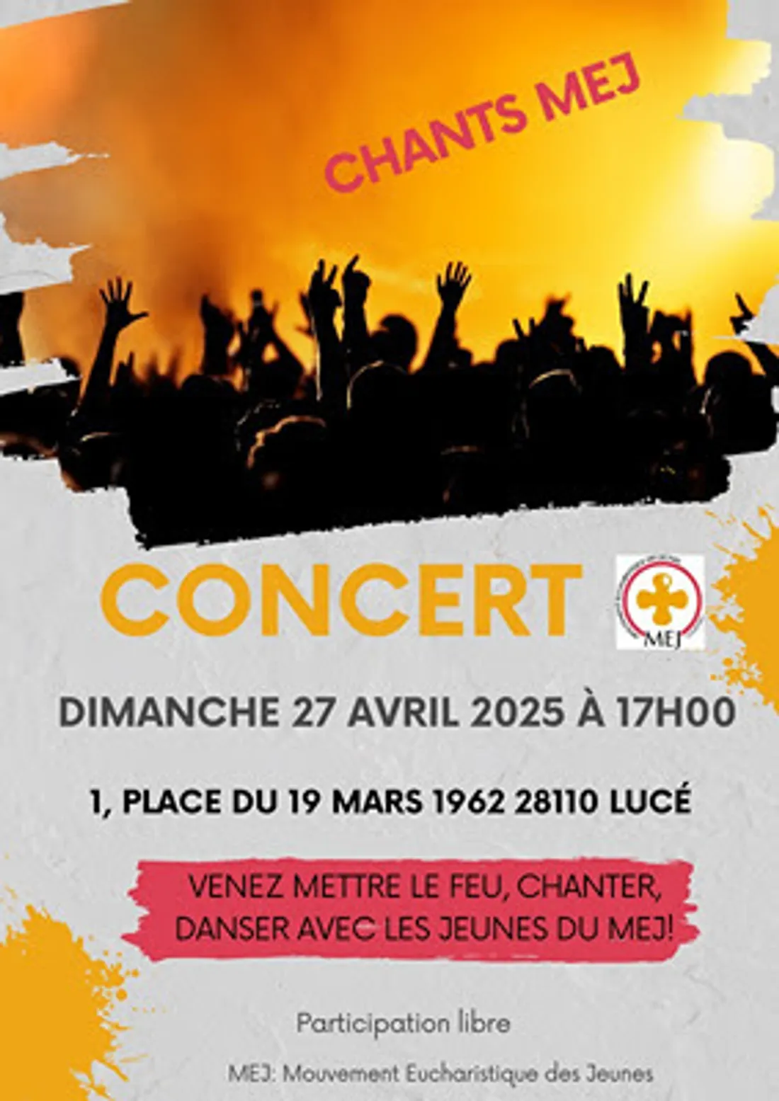 LUCÉ - Concert : Chants MEJ