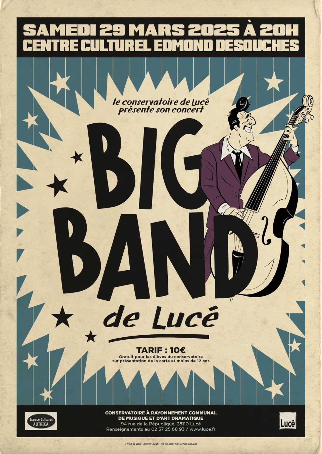 LUCÉ - Concert du Big Band du Conservatoire
