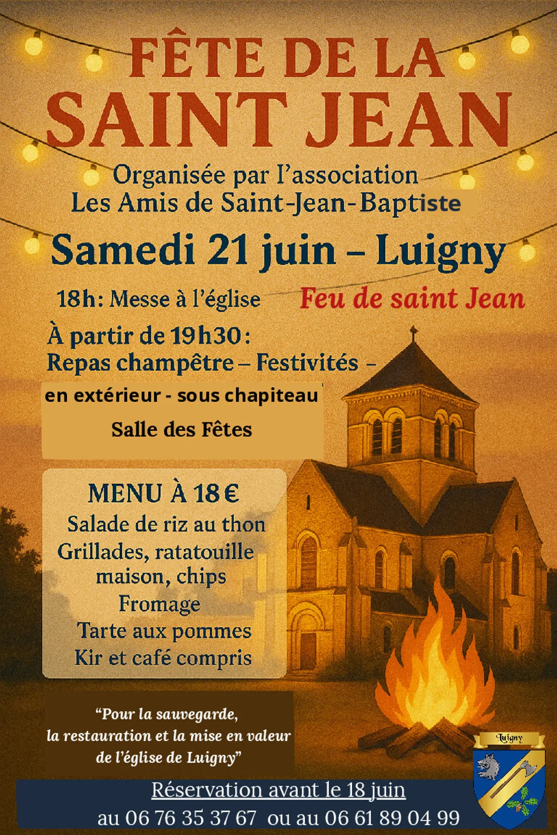 LUIGNY - Fête de la Saint Jean