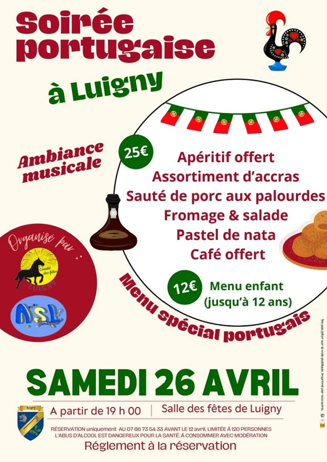 LUIGNY - Soirée portugaise