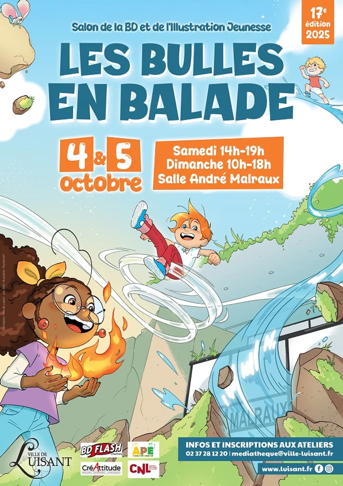 LUISANT - Salon de la BD et de l'illustration jeunesse : Les Bulles en Balade