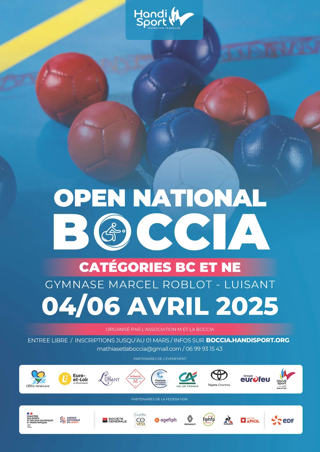 LUISANT - Open national de Boccia