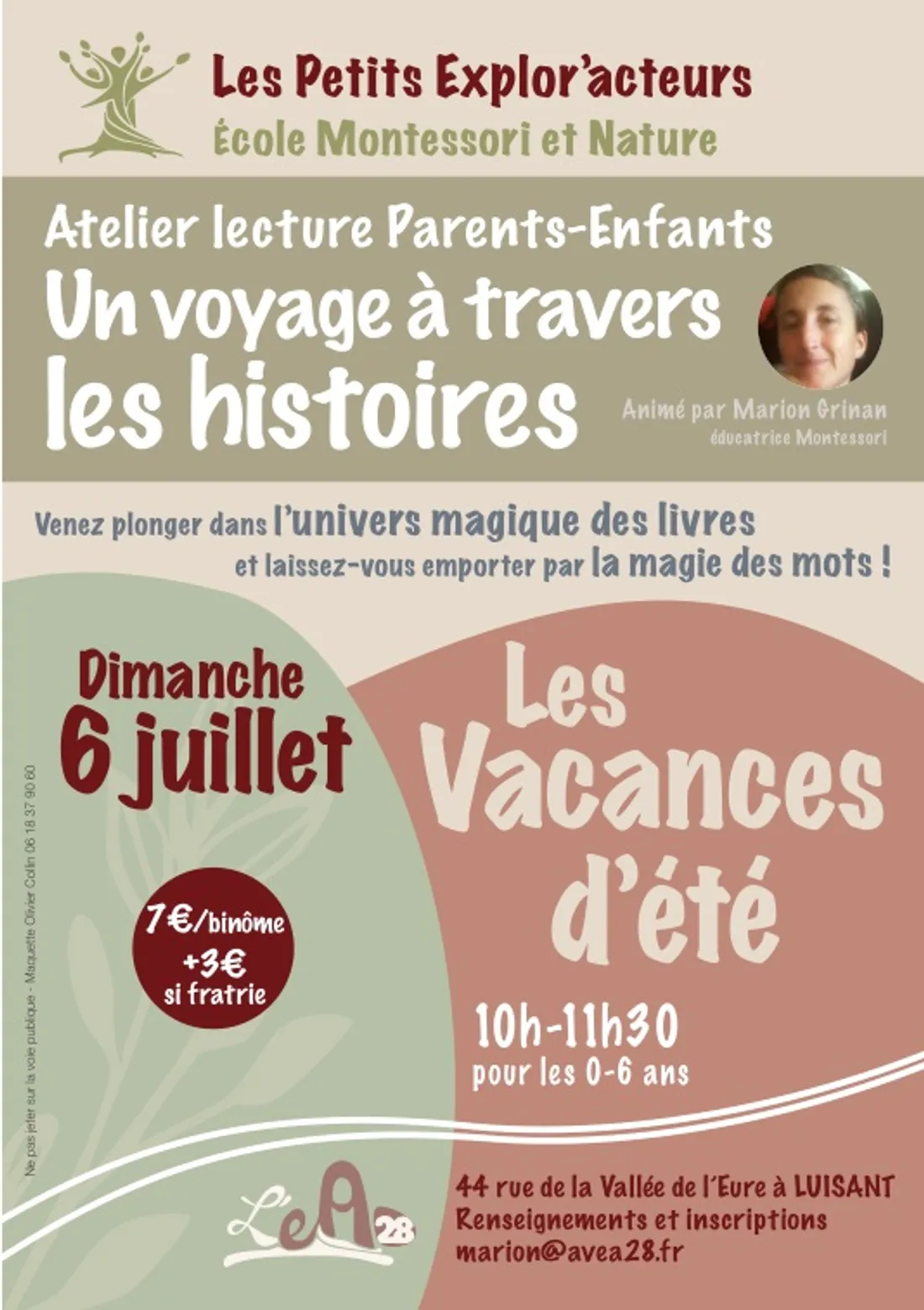 LUISANT - Atelier Lecture Parents-Enfants : Un Voyage à Travers les Histoires