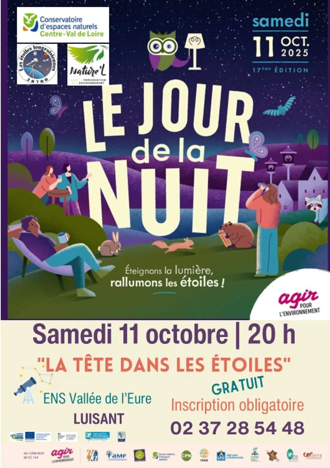 LUISANT - Nature : La tête dans les étoiles