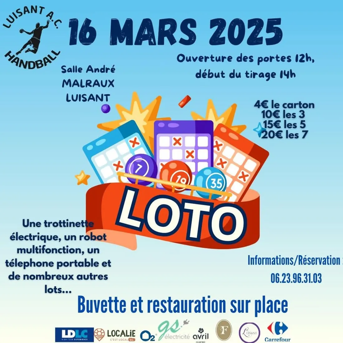 LUISANT - Loto du LAC Handball