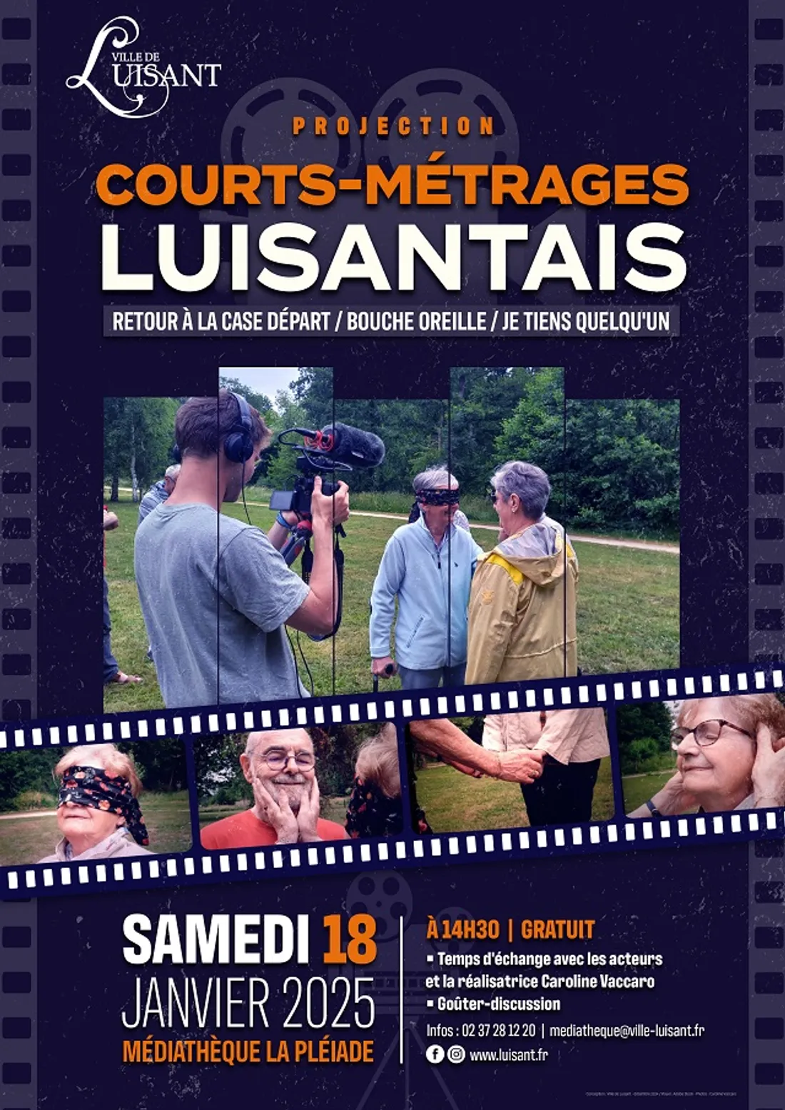 LUISANT - Projection de courts-métrages luisantais