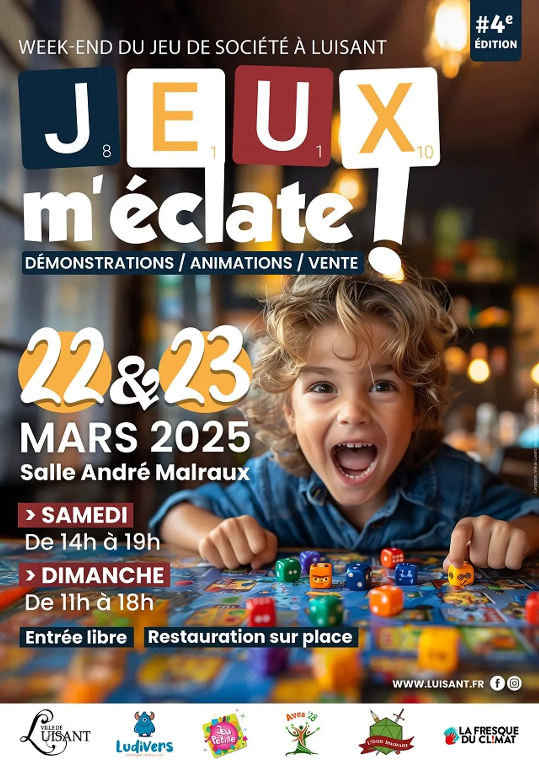 LUISANT - Week-end du jeu de société « Jeux m'éclate »