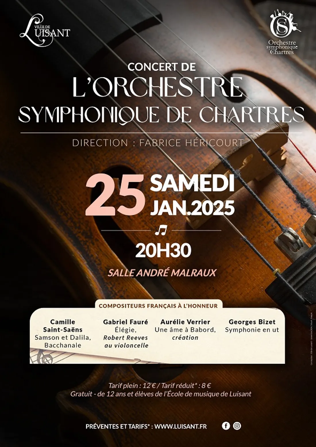 LUISANT - Concert de l'Orchestre Symphonique de Chartres