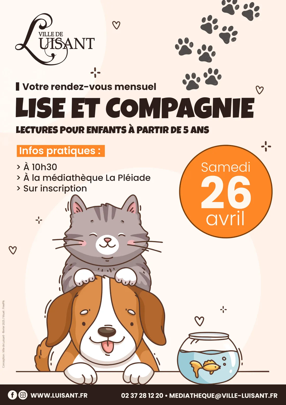 LUISANT - Lectures "Lise et Compagnie"