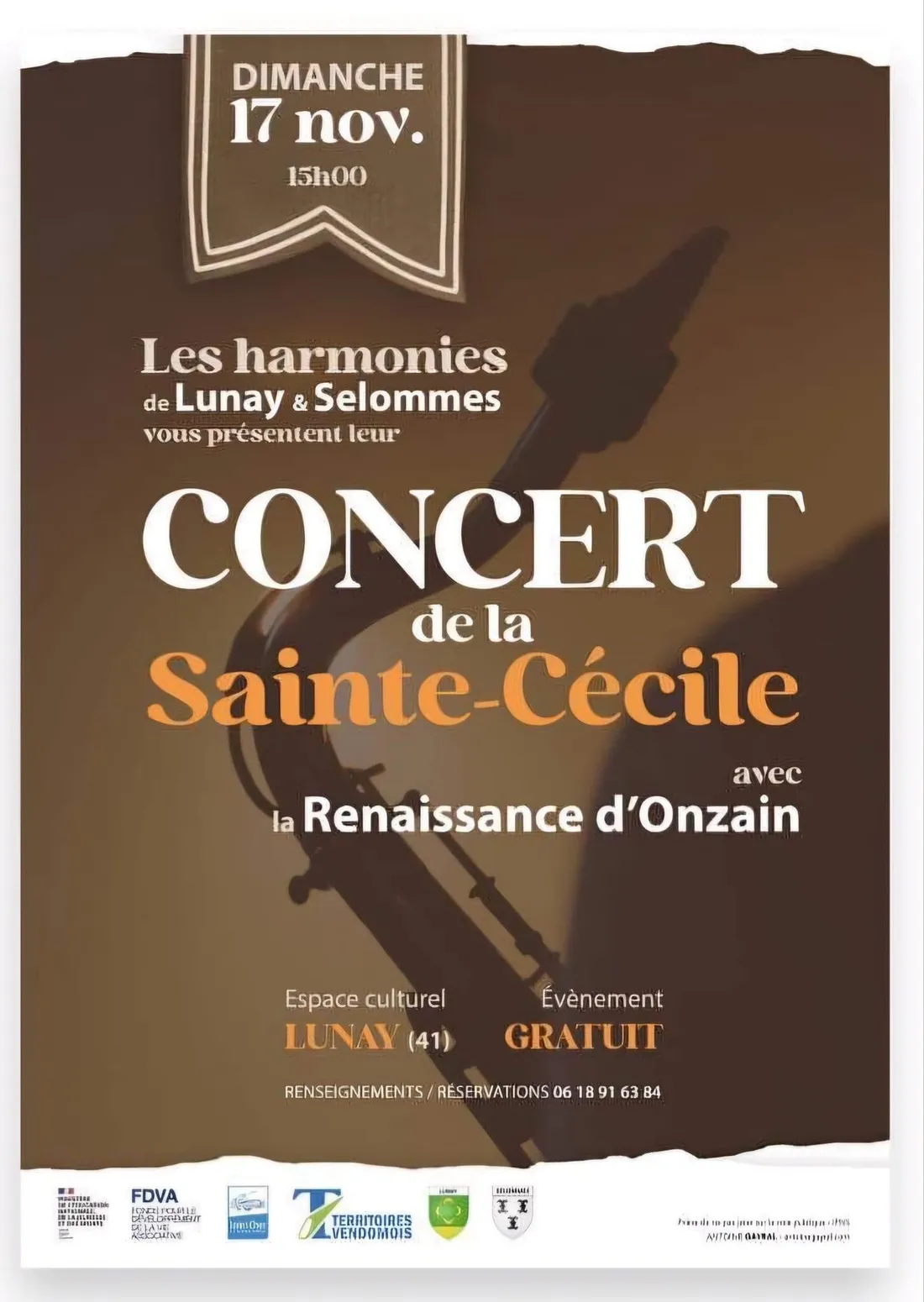 LUNAY (41) - Concert de la Sainte-Cécile