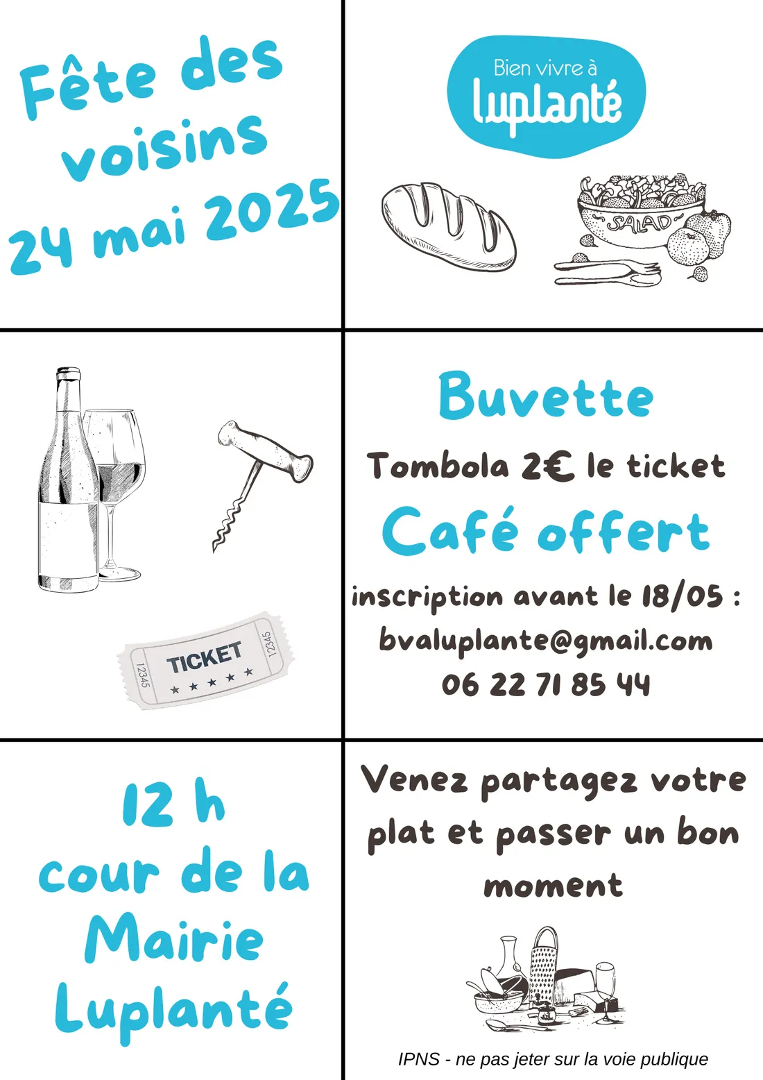 LUPLANTÉ - Fête des voisins