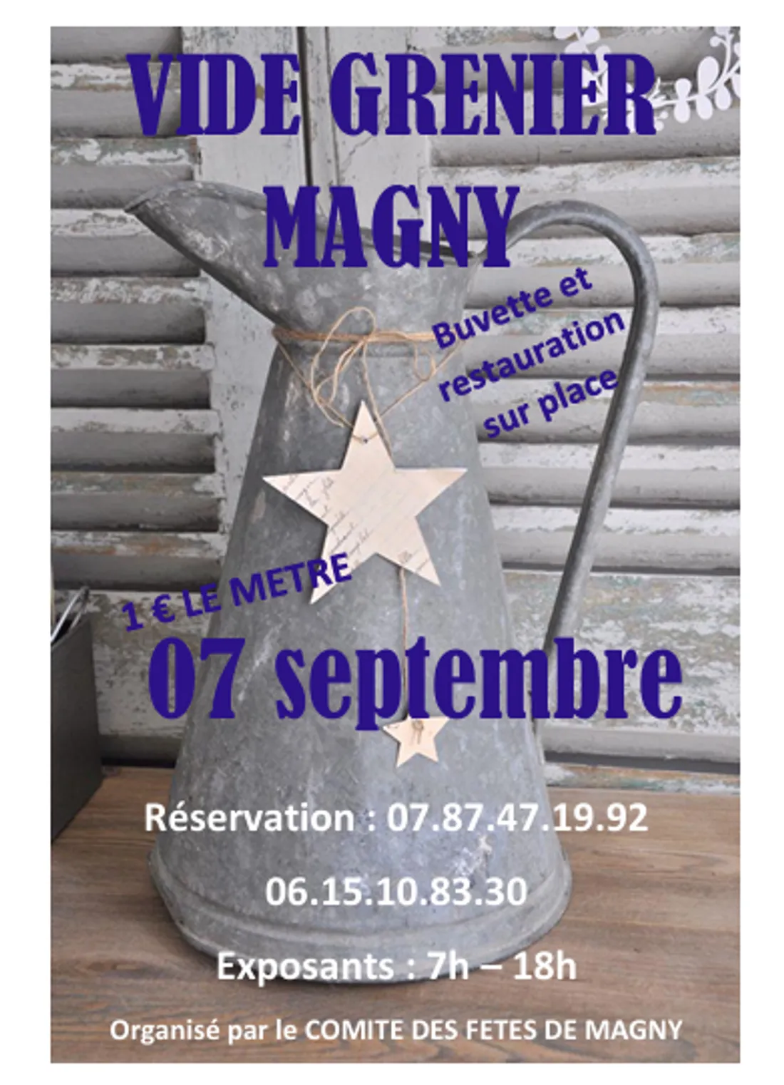 MAGNY - Vide-greniers du comité des fêtes