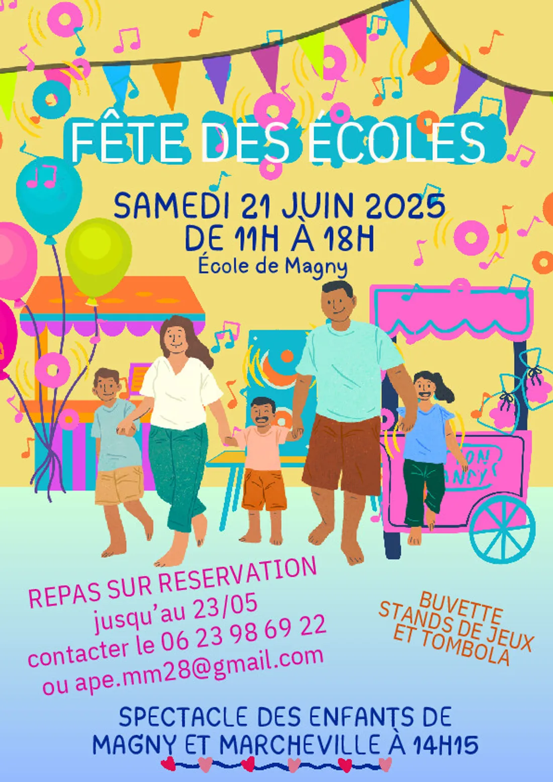 MAGNY - Fête des écoles