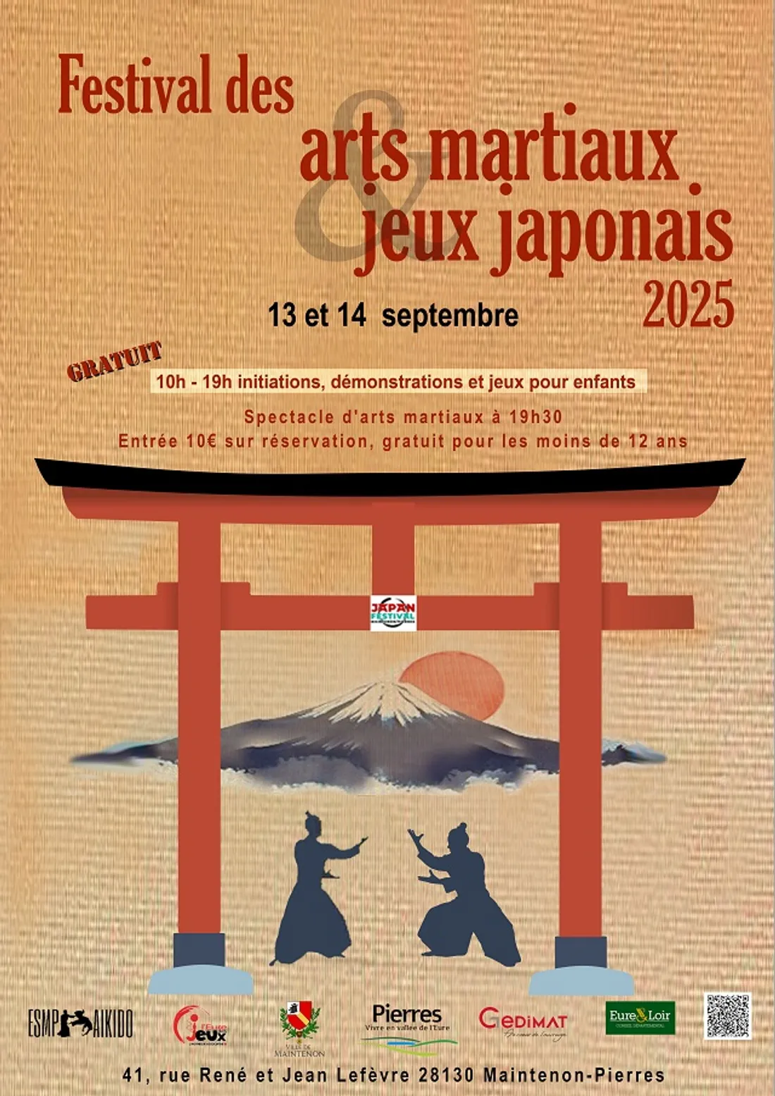 MAINTENON - Festival des arts martiaux & jeux japonais