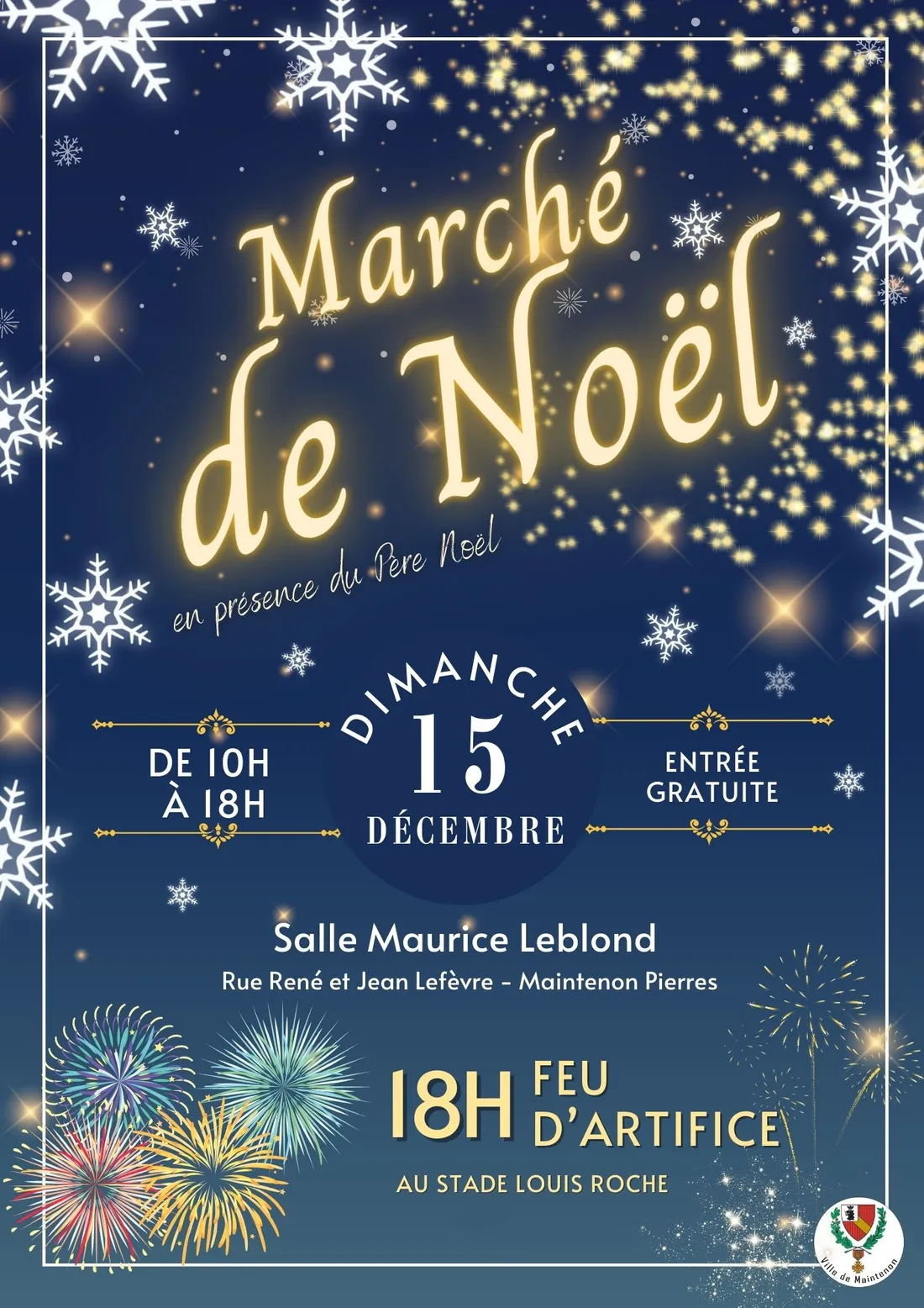 MAINTENON - Marché de Noël
