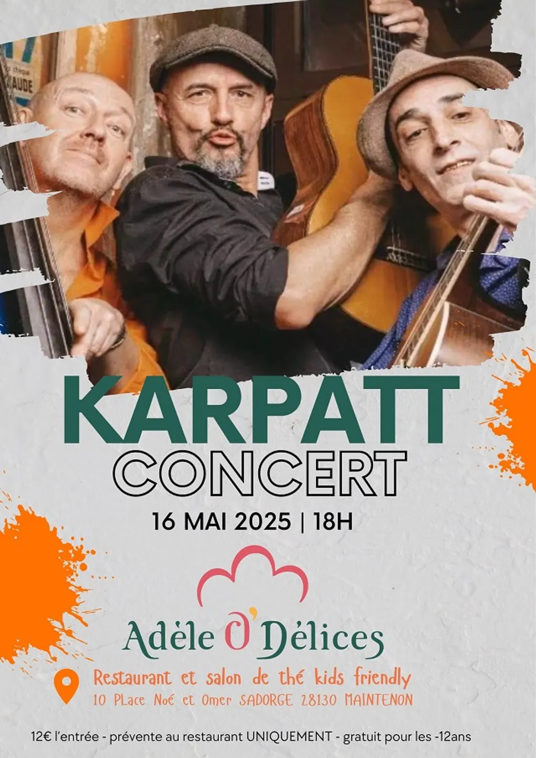 MAINTENON - Concert : Karpatt