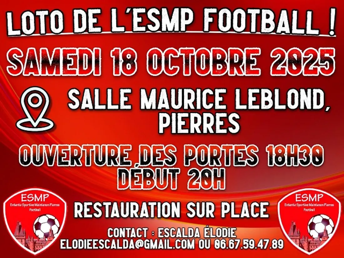 MAINTENON - Loto de l'ESMP Football