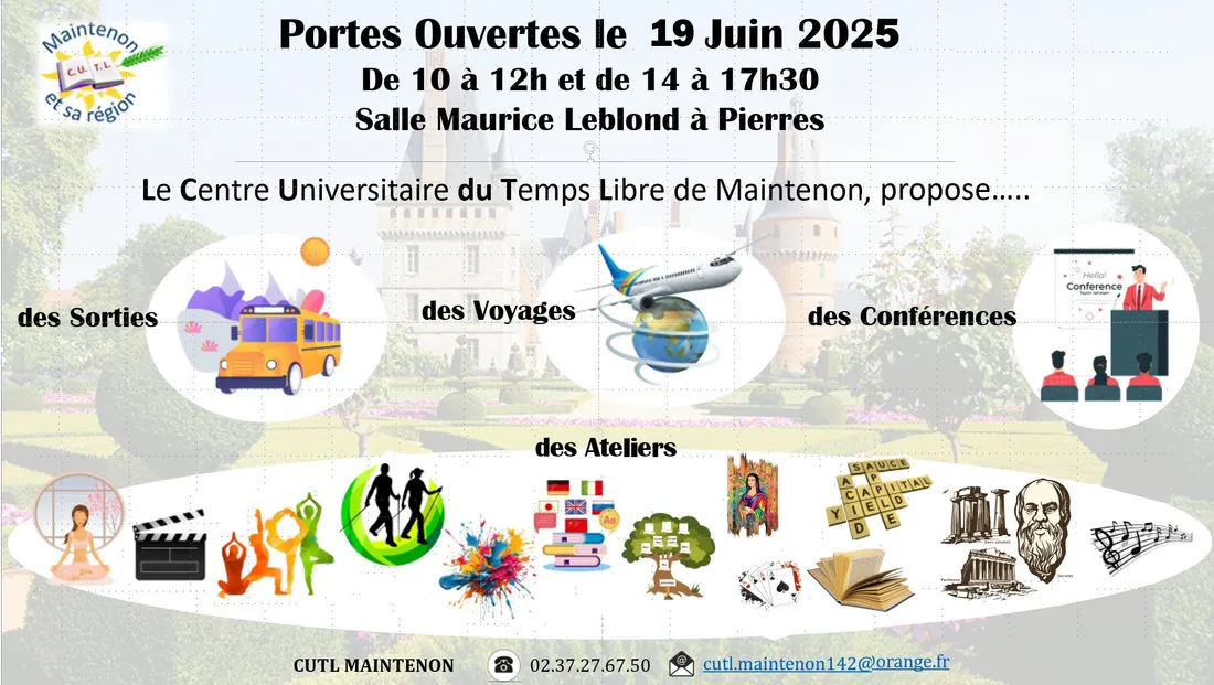 MAINTENON - Portes ouvertes du CUTL