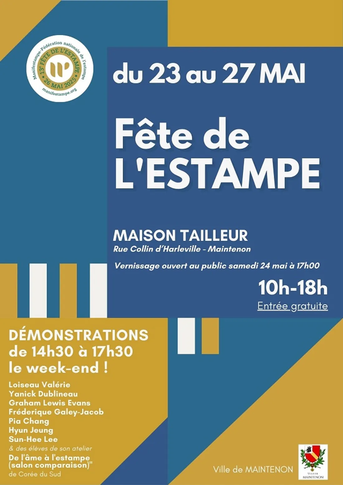MAINTENON - Fête de l'estampe