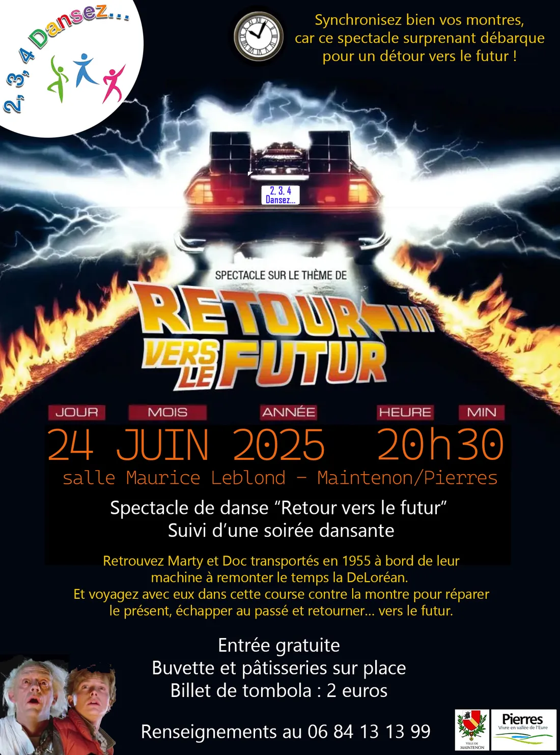 MAINTENON - Retour vers le futur ! 2, 3, 4 Dansez
