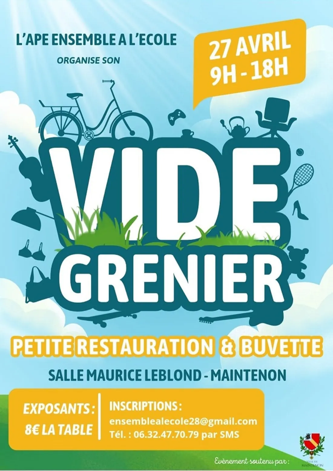 MAINTENON - Vide-greniers de l'APE