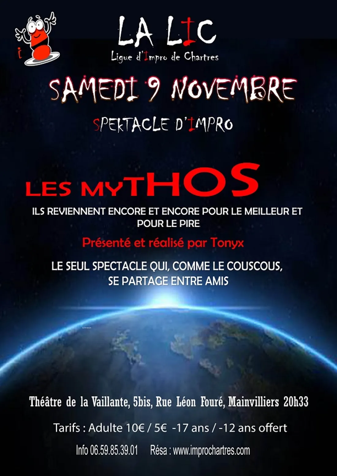 MAINVILLIERS - Spectacle d'impro