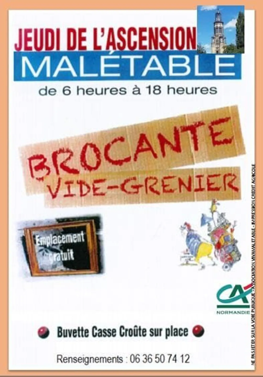 MALÉTABLE (61) - Vide-greniers de Viva Malétable