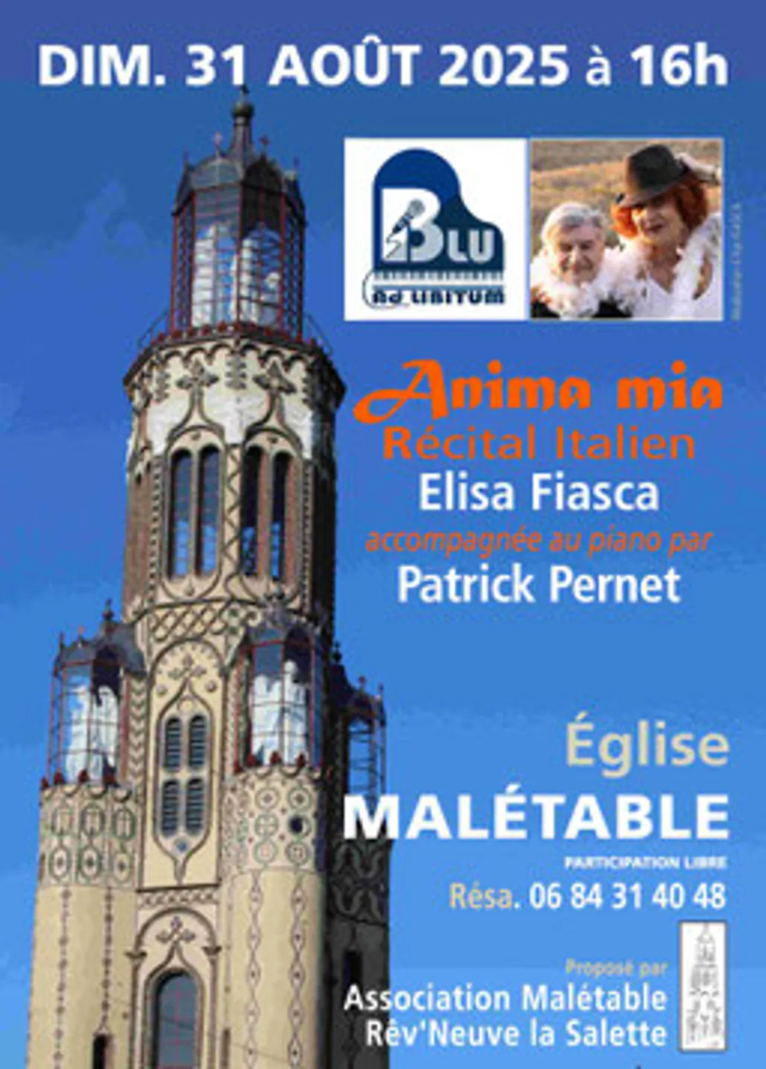 MALÉTABLE (61) - Concert : Blu Ad Litum