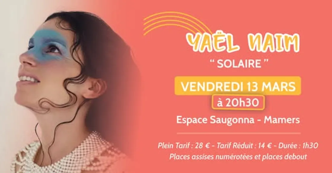 MAMERS (72) - Concert : Yaël Naim