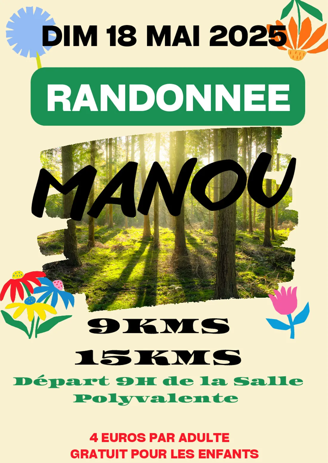 MANOU - Randonnée pédestre