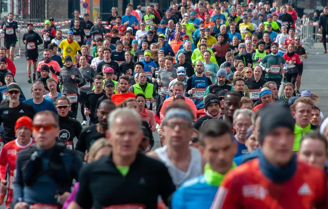 course à pied foule